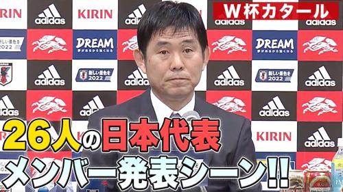 サッカー日本代表ワールドカップメンバー発表！期待の選手たちが決定！